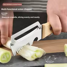 2026 New Paring Knife with Wooden Handle | Stainless Steel Fruit & Vegetable Peeler 2-in-1 Kitchen Tool | Ergonomic Handle Cutting Knife