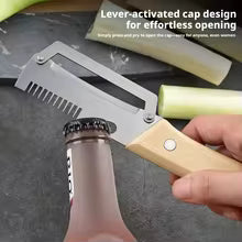 2026 New Paring Knife with Wooden Handle | Stainless Steel Fruit & Vegetable Peeler 2-in-1 Kitchen Tool | Ergonomic Handle Cutting Knife