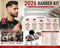 Professional Barber Fade Comb Kit 1/3PCS – Flat Top Hair Cutting & Styling Comb Set for Men