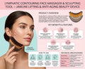 Lymphatic Contouring Face Massager & Sculpting Tool – Professional Facial Contour Brush, Skin Tightening Beauty Device for Jawline Sculpting, Anti-Aging Skincare & Lymphatic Drainage